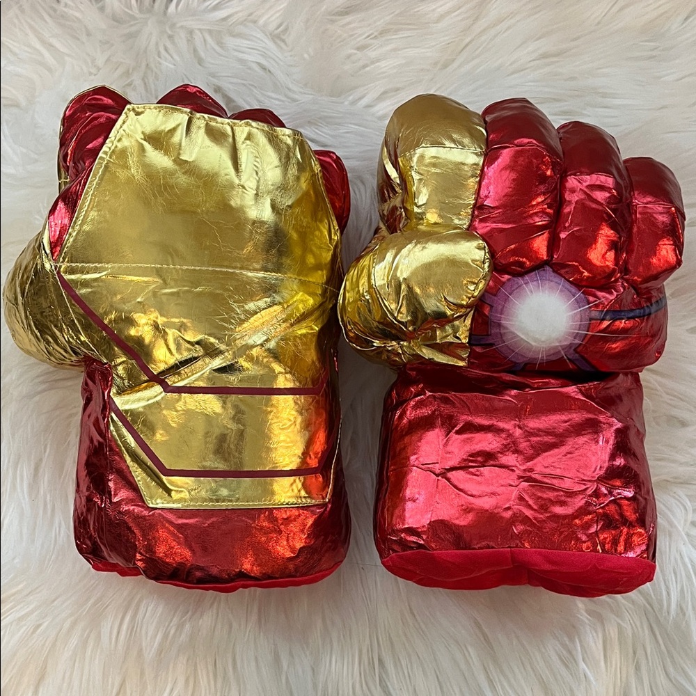 Marvel Avengers Iron Man plush gloves (2pc)